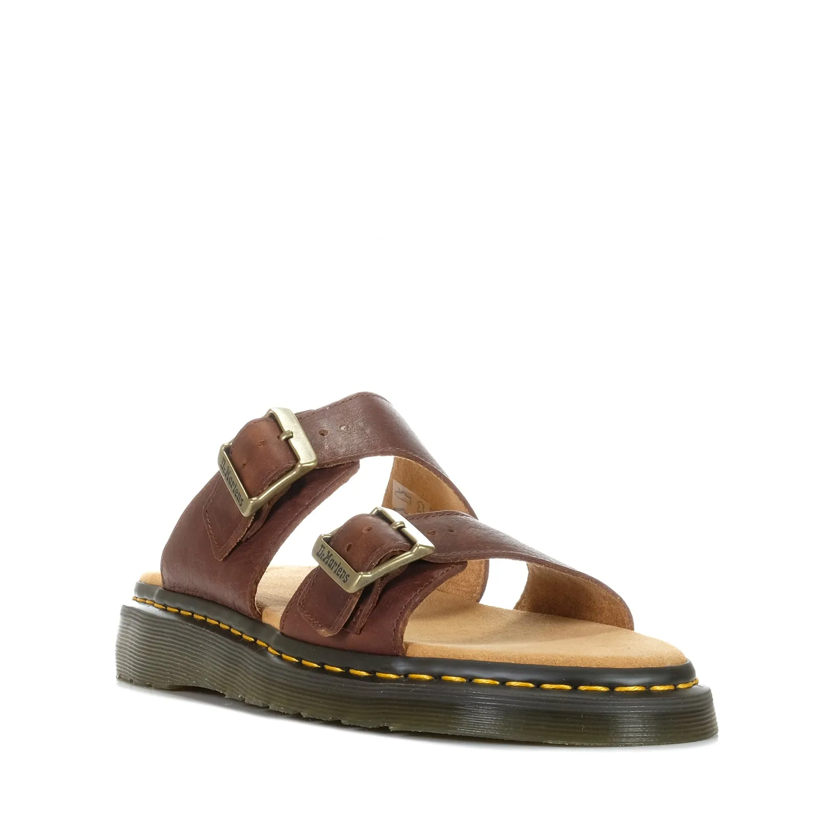 Dr Martens Josef Slide Ambassadeur Noisette