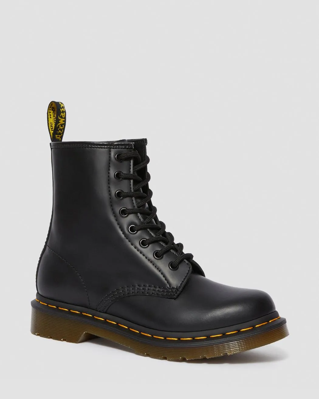 Dr.Marten 1460 Bottes à lacets pour femmes en cuir lisse