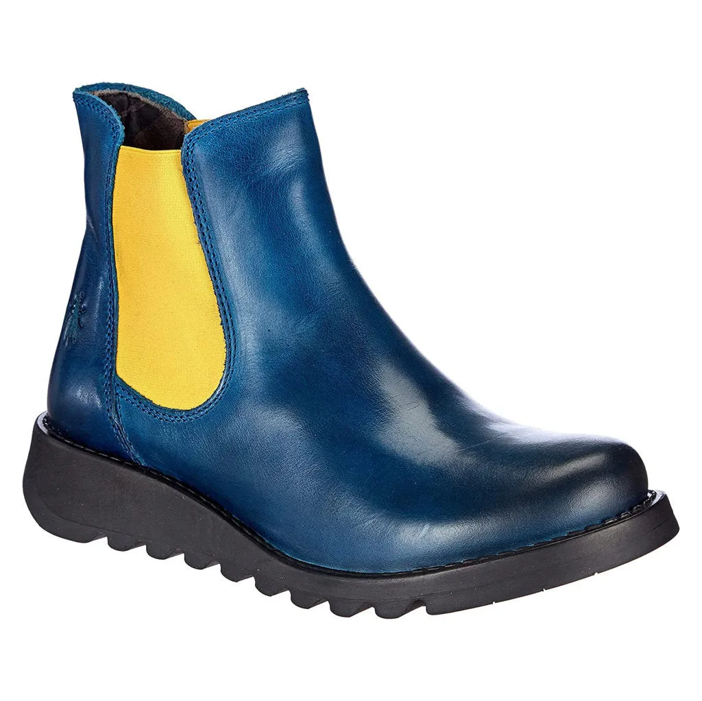 Bottes Chelsea pour femmes en cuir Salv de Fly London