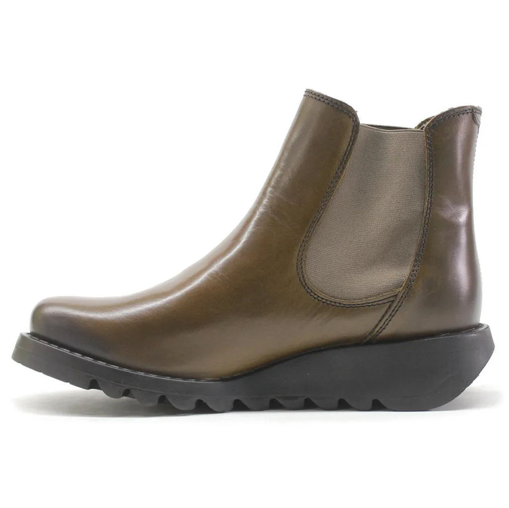 Bottes Chelsea pour femmes en cuir Salv de Fly London