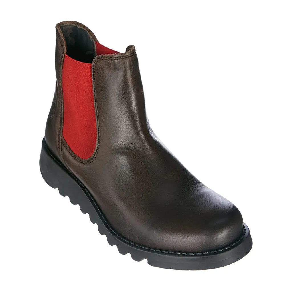 Bottes Chelsea pour femmes en cuir Salv de Fly London