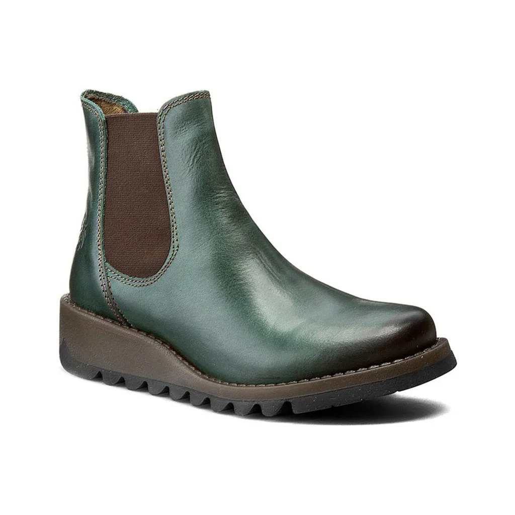 Bottes Chelsea pour femmes en cuir Salv de Fly London