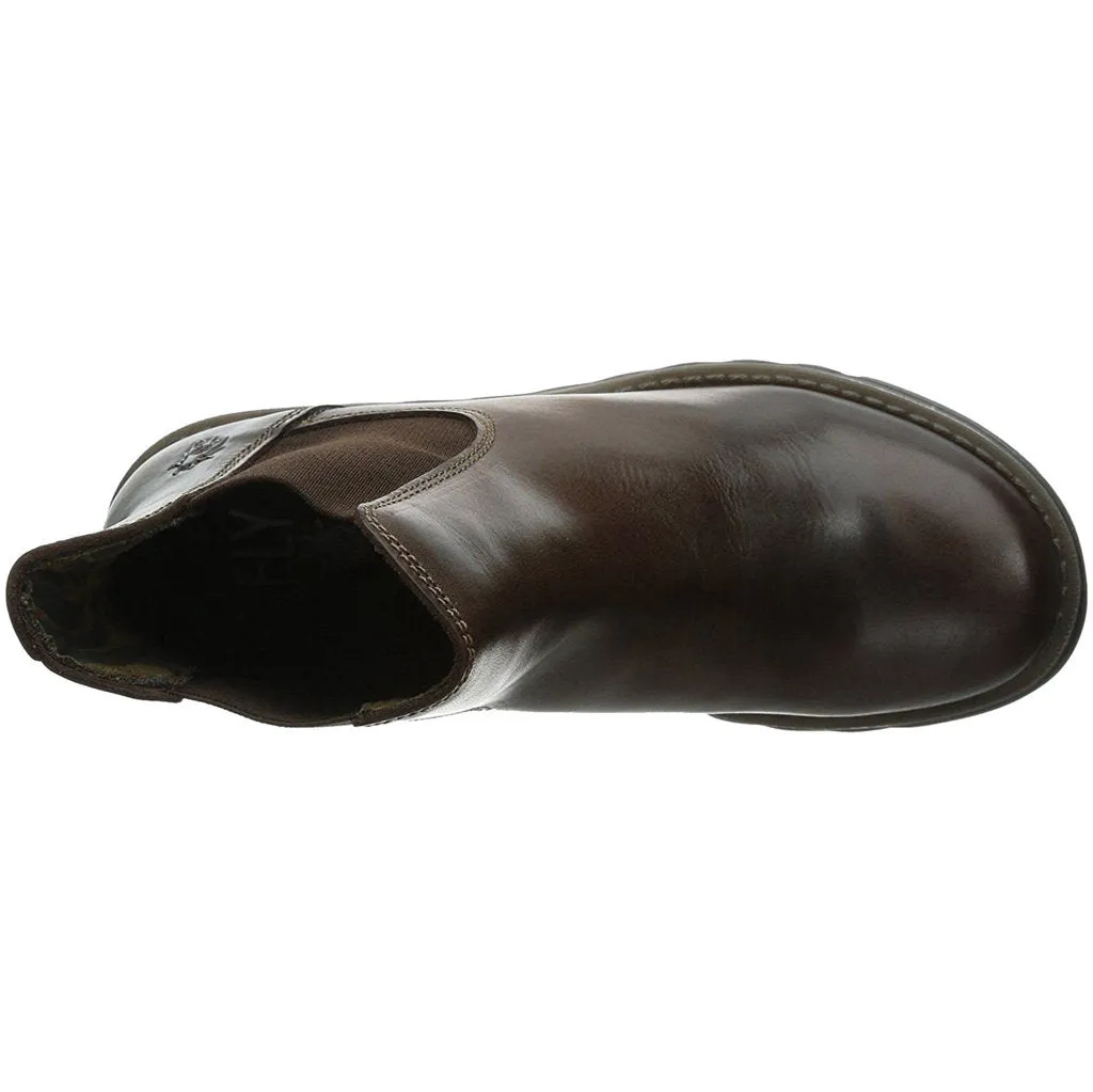 Bottes Chelsea pour femmes en cuir Salv de Fly London