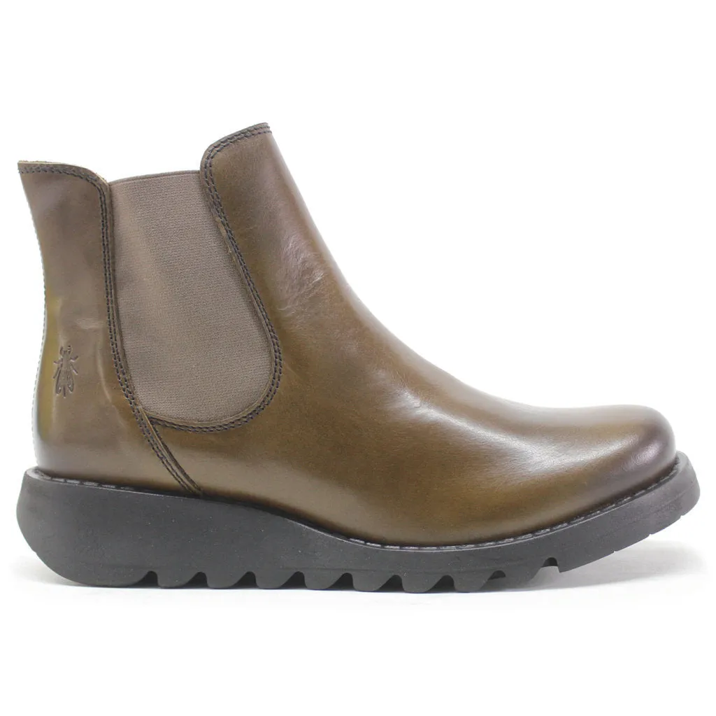 Bottes Chelsea pour femmes en cuir Salv de Fly London