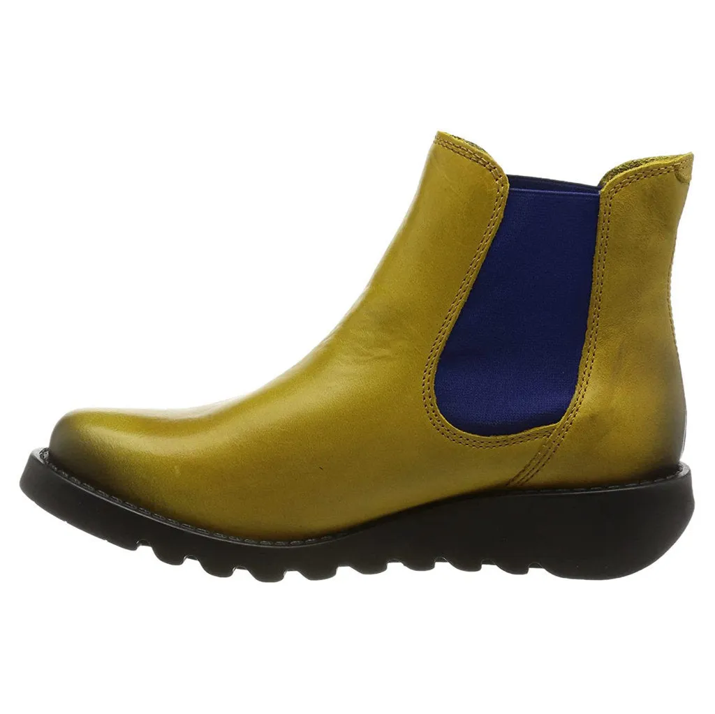 Bottes Chelsea pour femmes en cuir Salv de Fly London