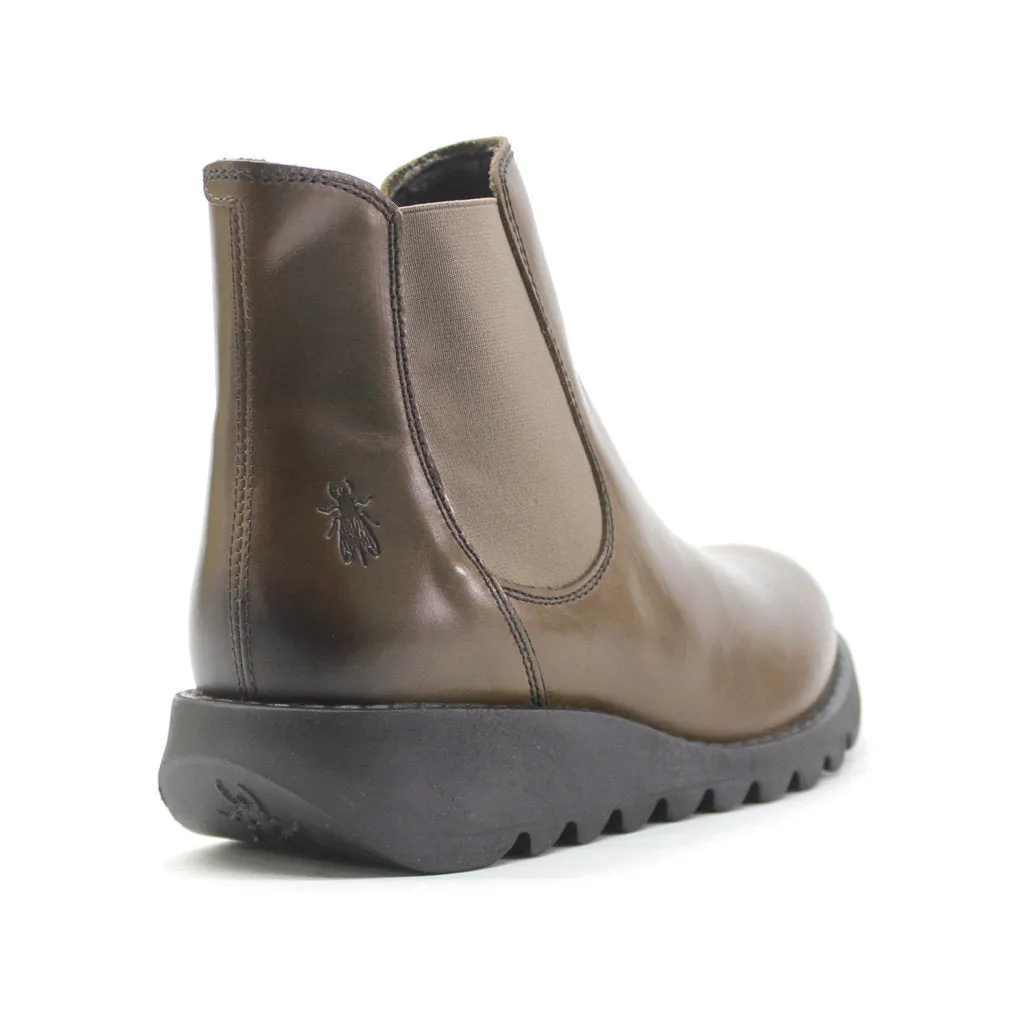 Bottes Chelsea pour femmes en cuir Salv de Fly London