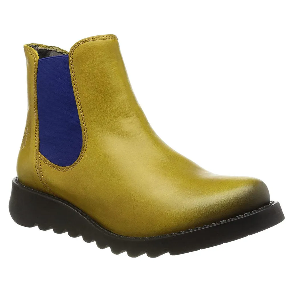 Bottes Chelsea pour femmes en cuir Salv de Fly London
