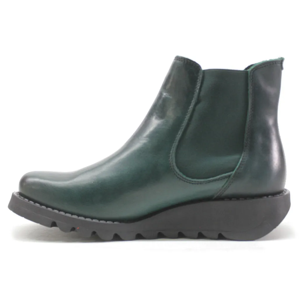 Bottes Chelsea pour femmes en cuir Salv de Fly London