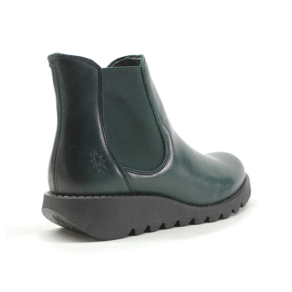 Bottes Chelsea pour femmes en cuir Salv de Fly London