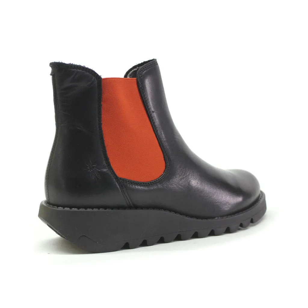 Bottes Chelsea pour femmes en cuir Salv de Fly London
