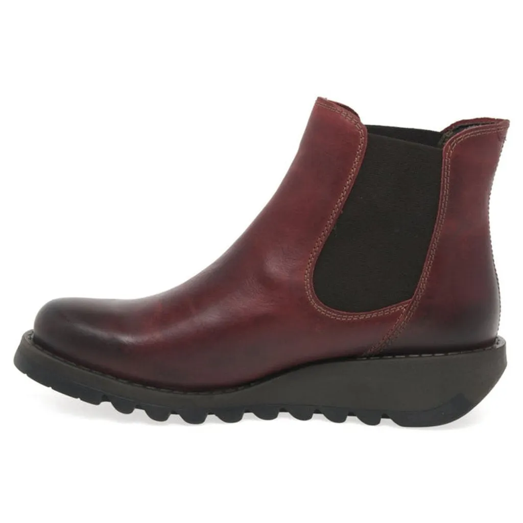 Bottes Chelsea pour femmes en cuir Salv de Fly London