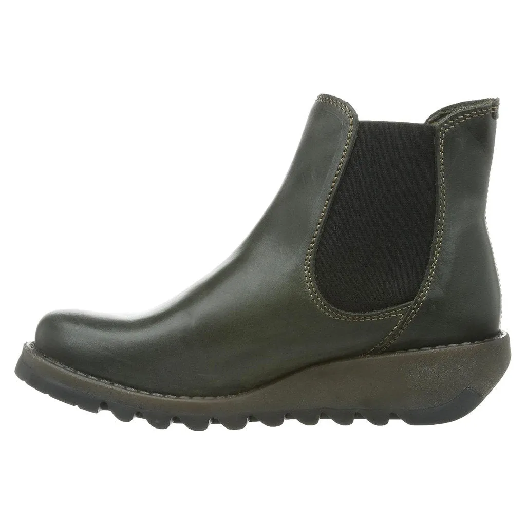 Bottes Chelsea pour femmes en cuir Salv de Fly London
