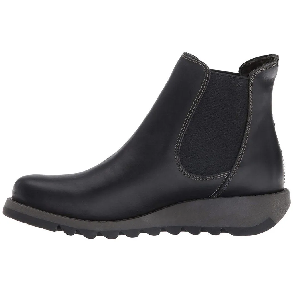 Bottes Chelsea pour femmes en cuir Salv de Fly London