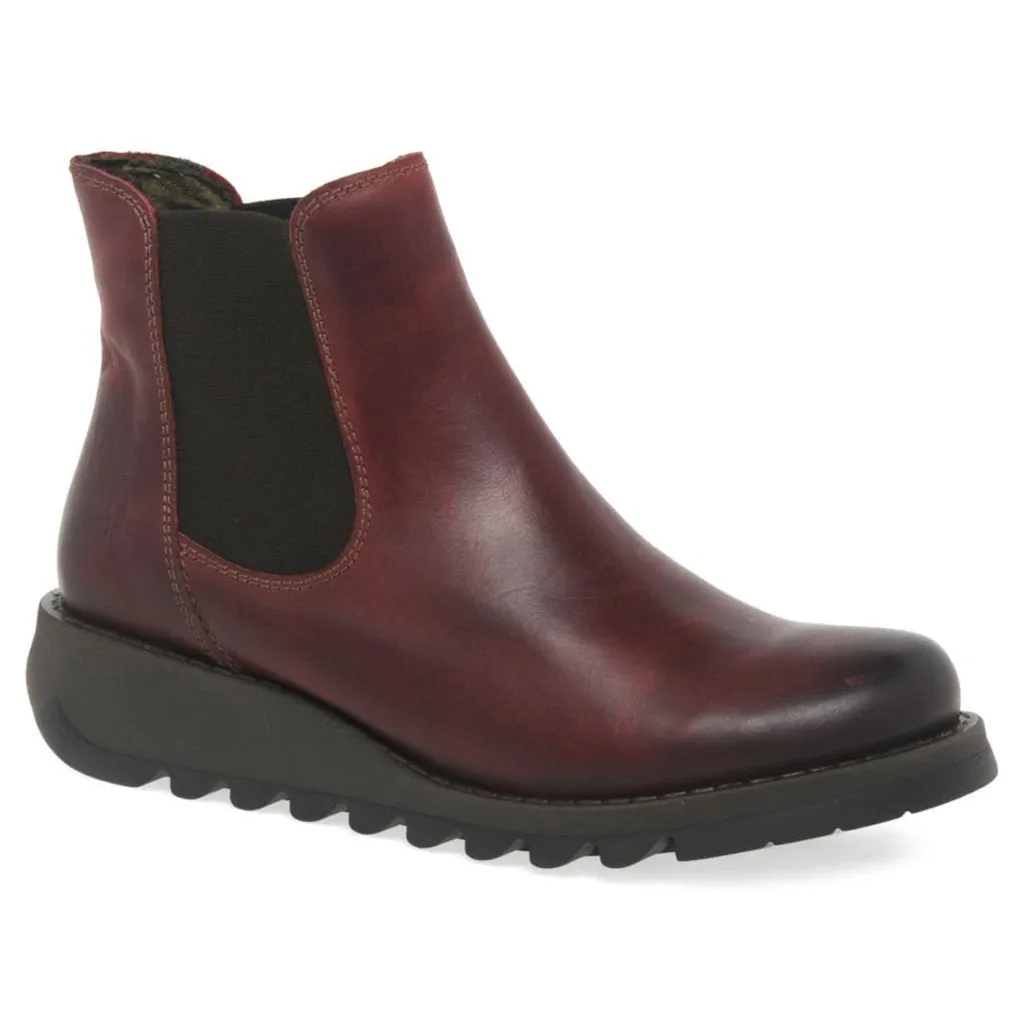 Bottes Chelsea pour femmes en cuir Salv de Fly London