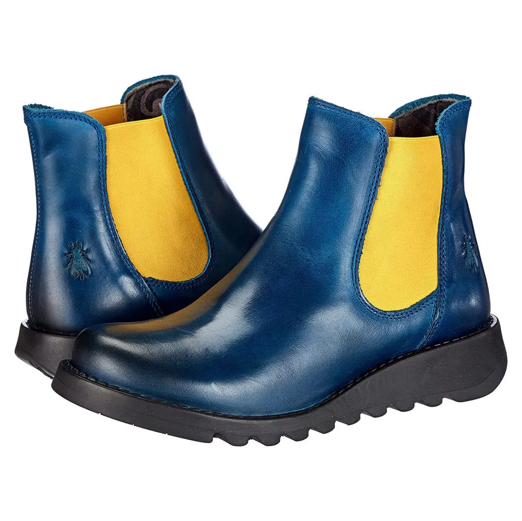 Bottes Chelsea pour femmes en cuir Salv de Fly London