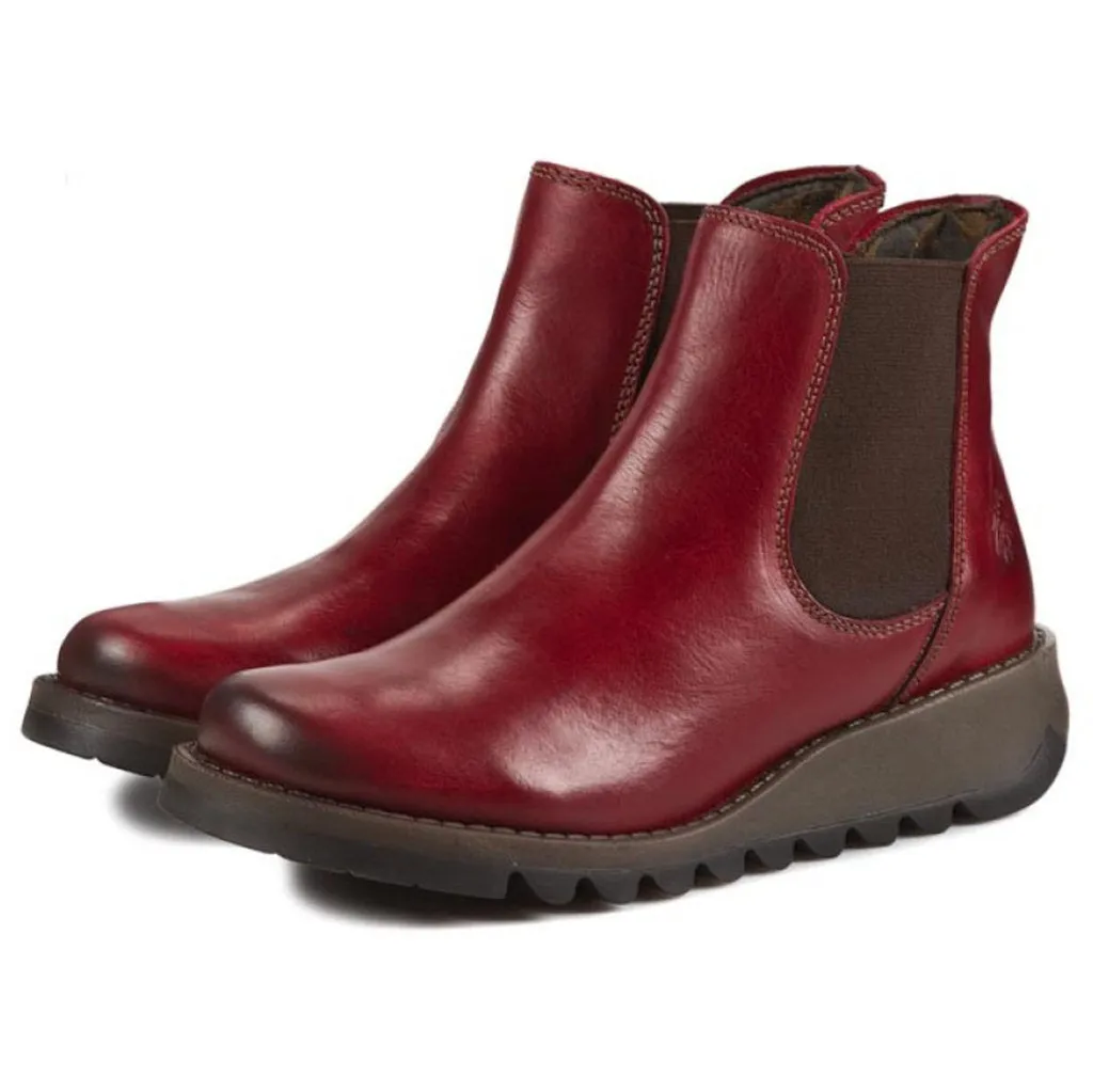 Bottes Chelsea pour femmes en cuir Salv de Fly London