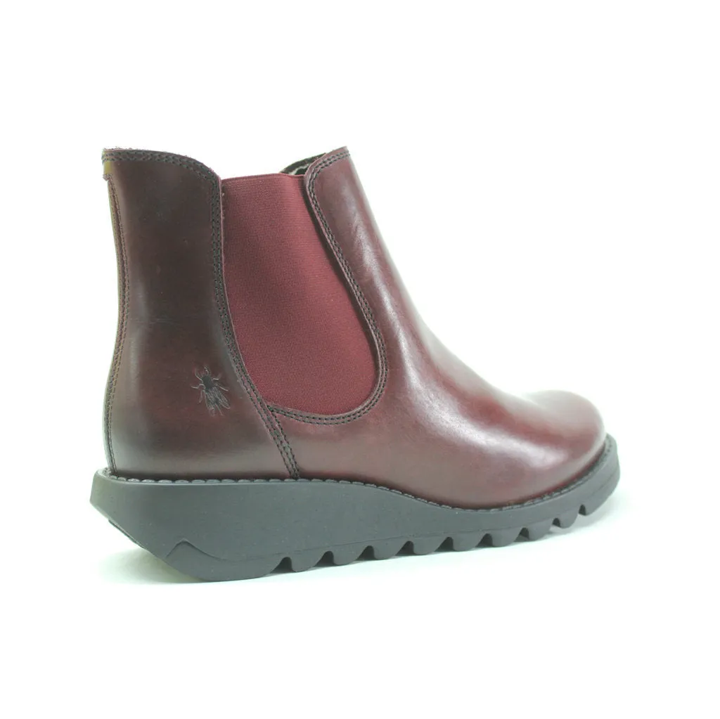 Bottes Chelsea pour femmes en cuir Salv de Fly London