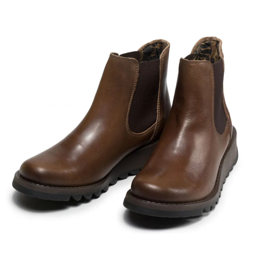 Bottes Chelsea pour femmes en cuir Salv de Fly London