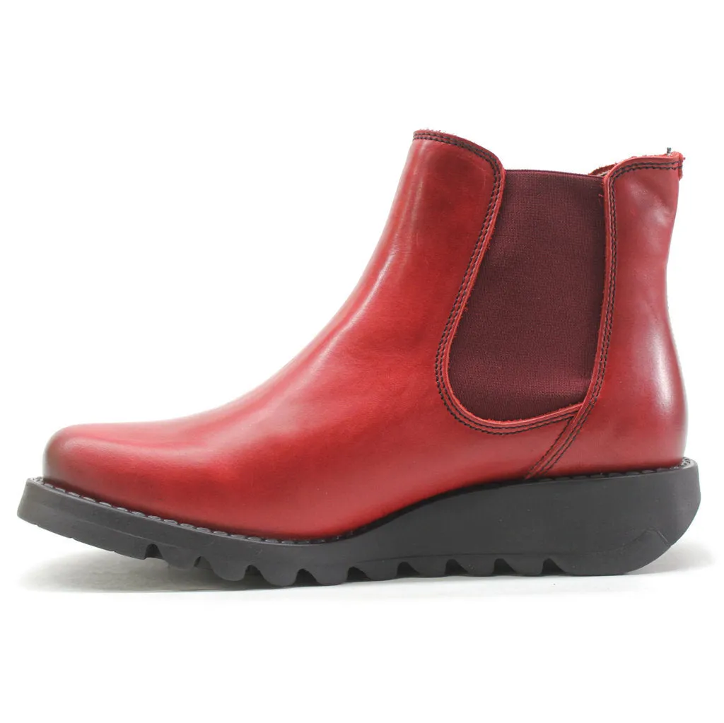 Bottes Chelsea pour femmes en cuir Salv de Fly London