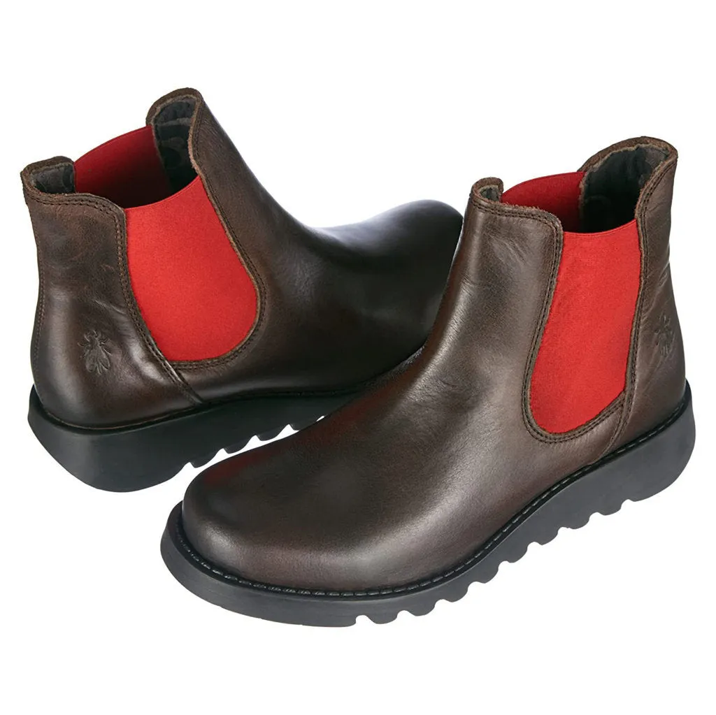 Bottes Chelsea pour femmes en cuir Salv de Fly London