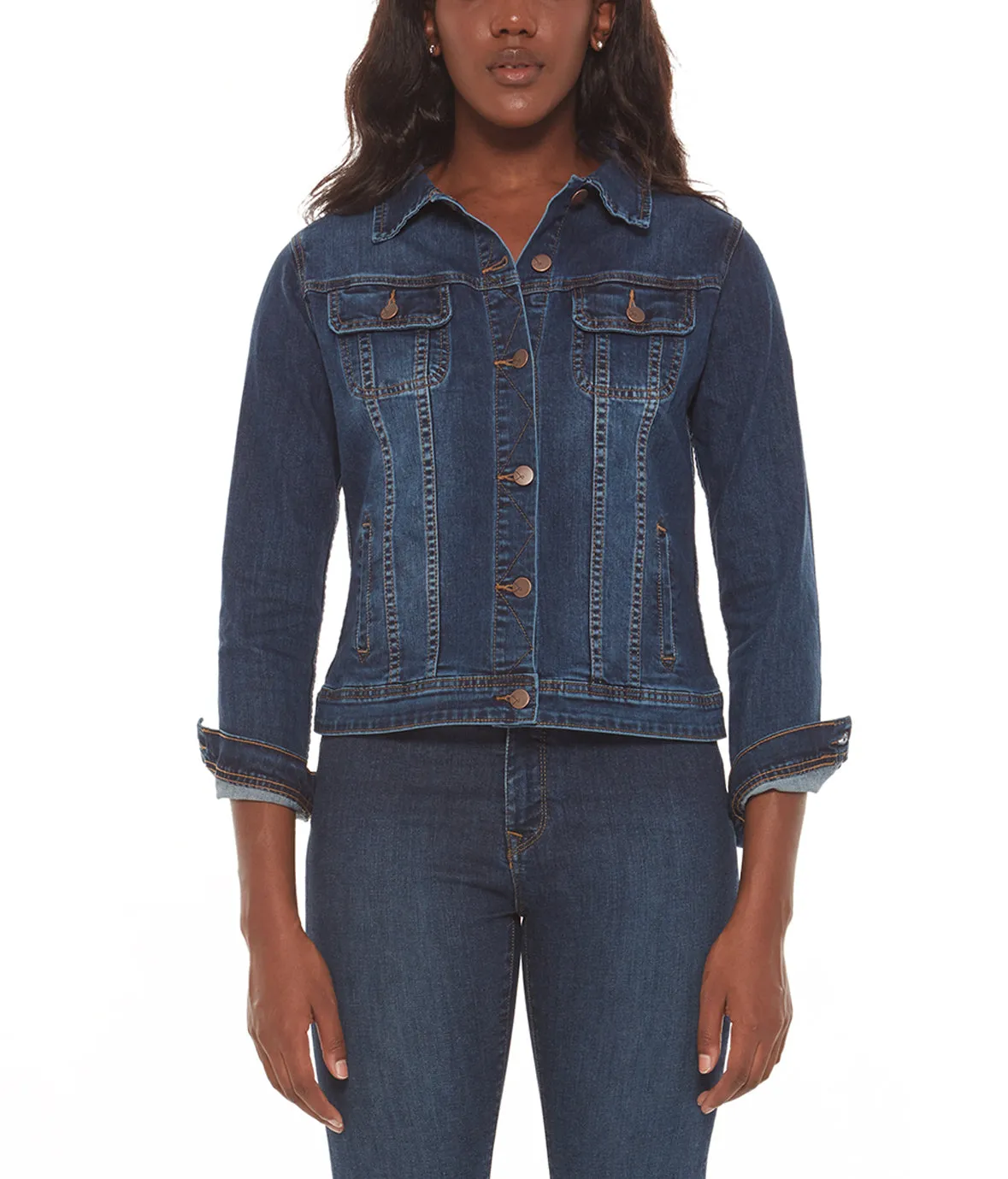 Veste en denim classique Gabriella-CSN