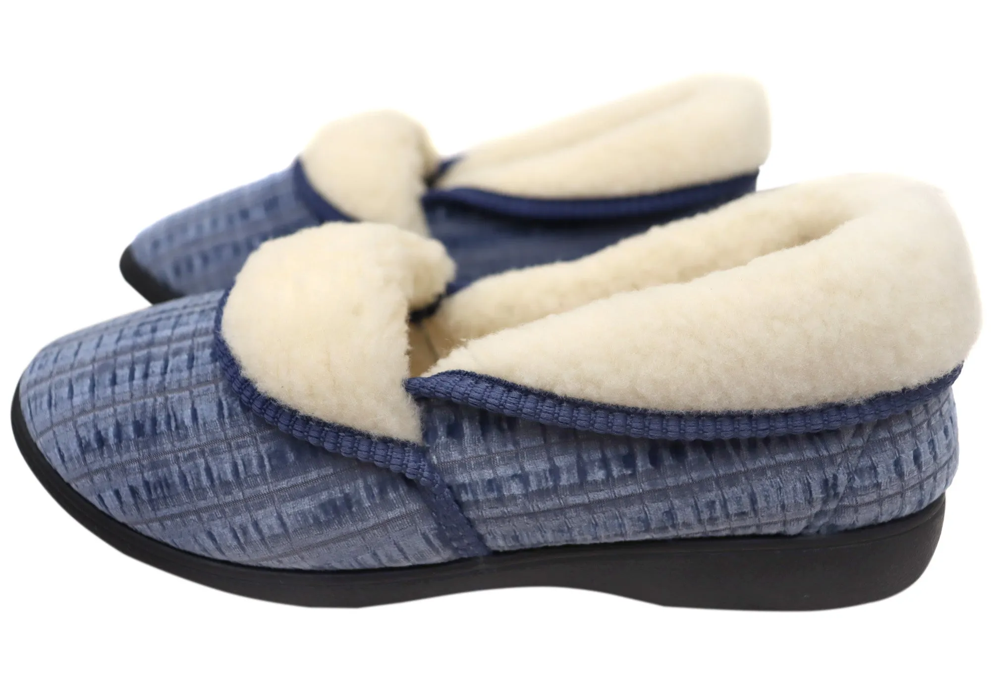 Grosby Camille Chaussons d'intérieur confortables pour femmes Grosby Shoes