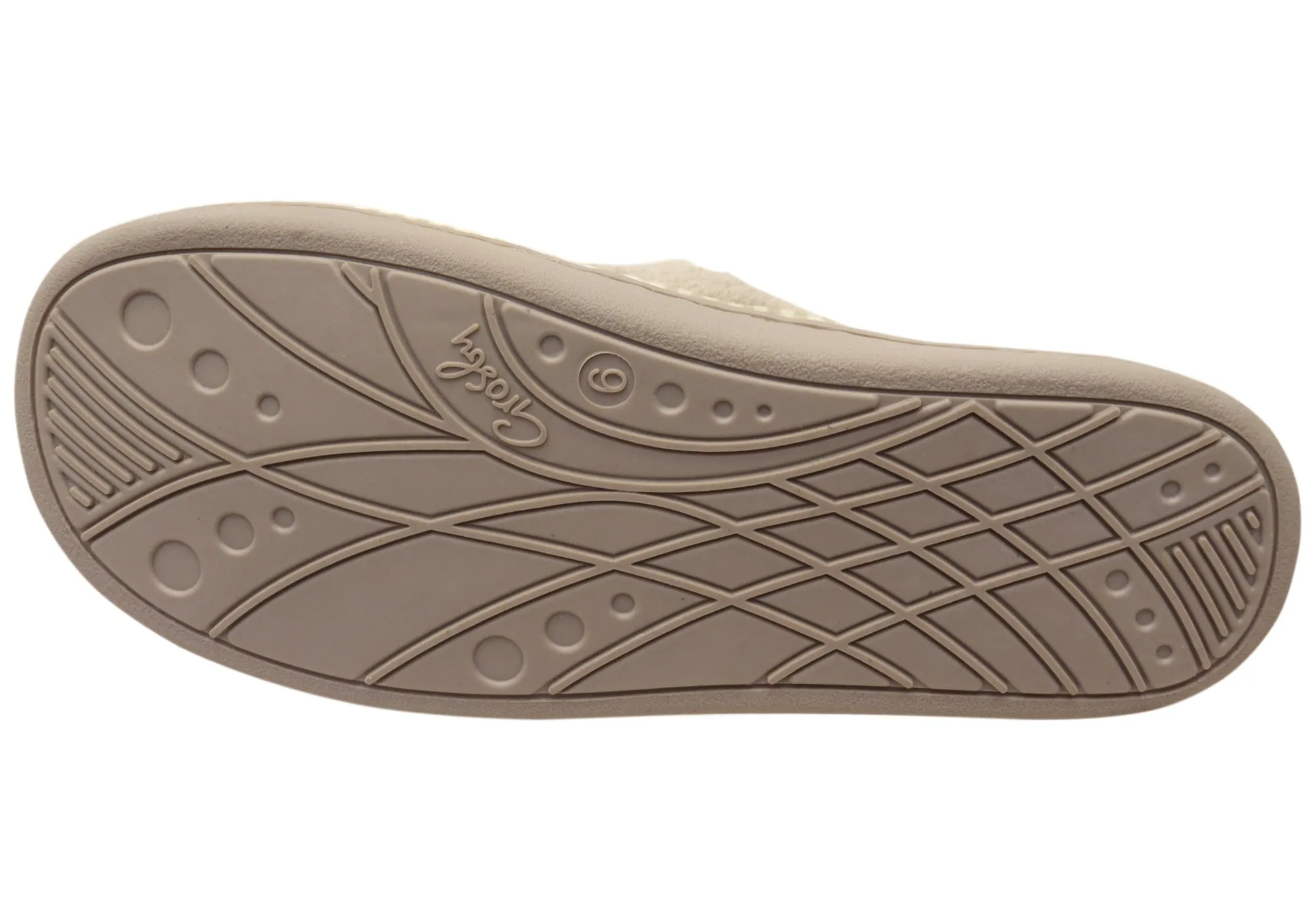 Grosby Chaussons Femme Confortables à Dos Découvert avec Boucle Invisible Grosby