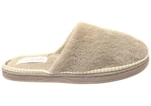 Grosby Invisible Loop Womens Comfortable Open Back Slippers Grosby Shoes