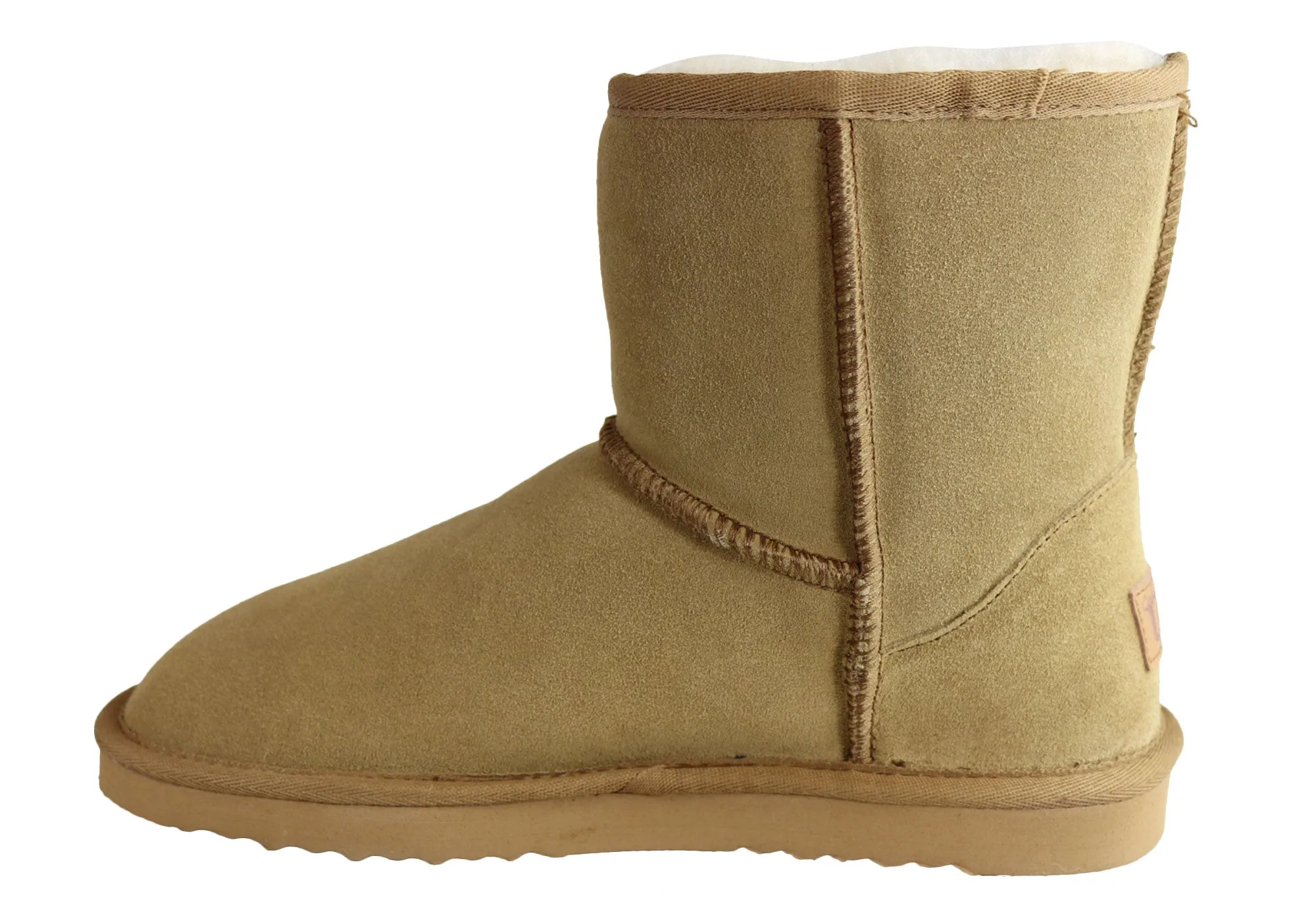 Grosby Jackaroo Ugg Bottes Homme Chaudes et Confortables avec Doublure en Peau de Mouton Chaussures Grosby