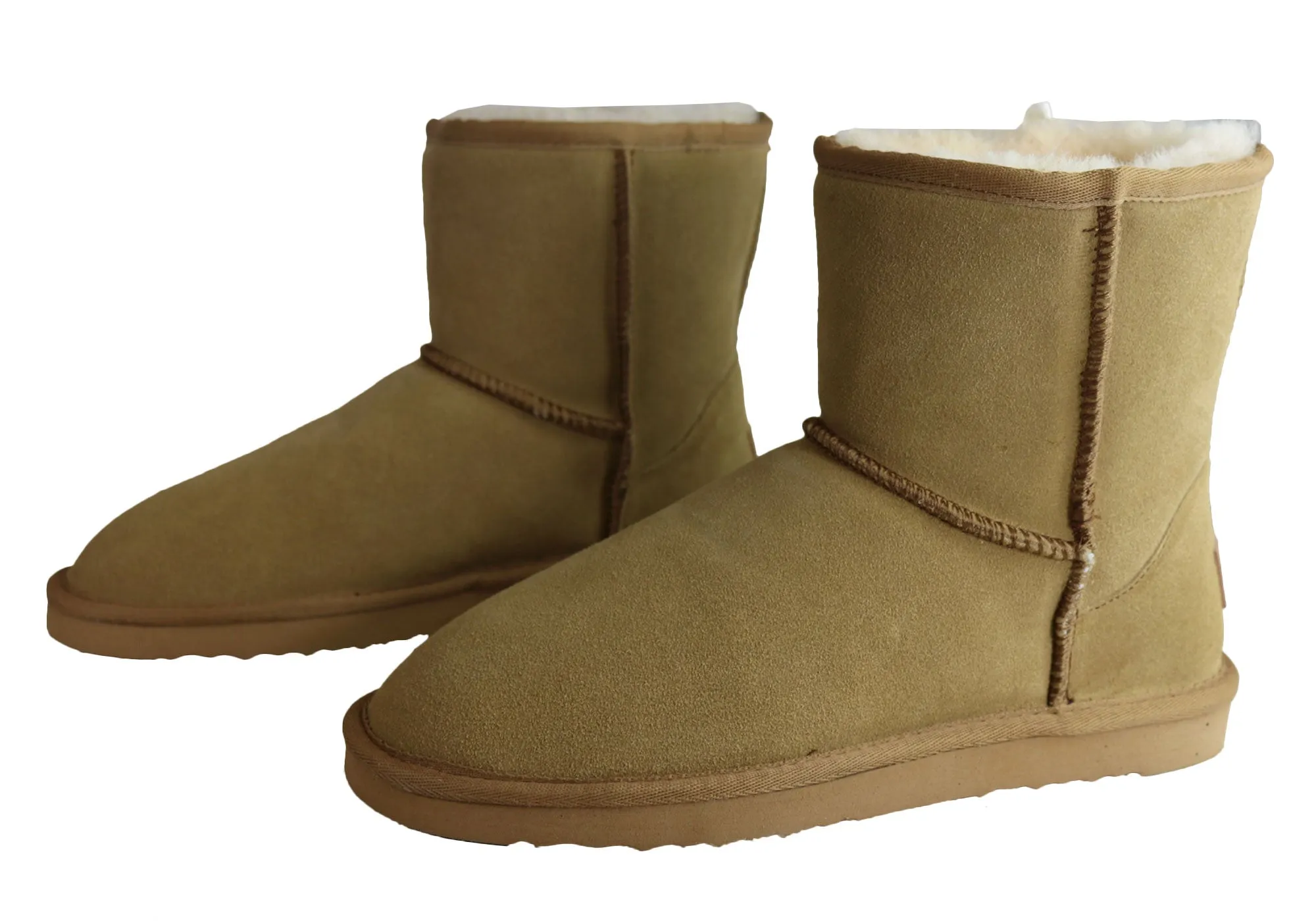 Grosby Jackaroo Ugg Bottes Homme Chaudes et Confortables avec Doublure en Peau de Mouton Chaussures Grosby