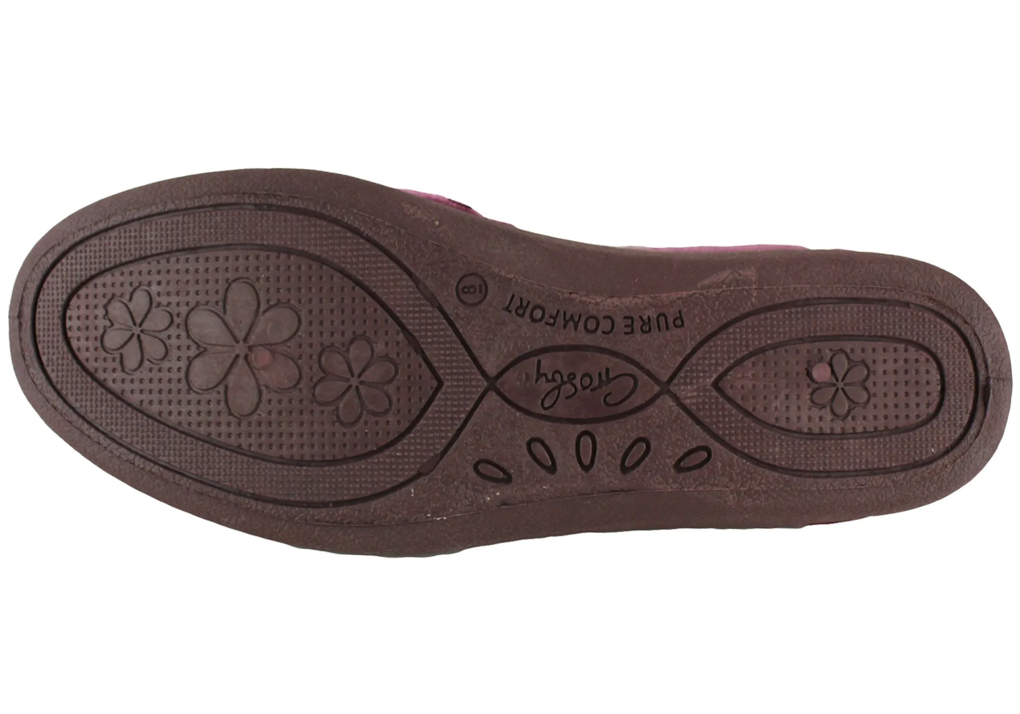 Grosby Sasha Pantoufles Confortables d'Intérieur pour Femmes Chaussures Grosby