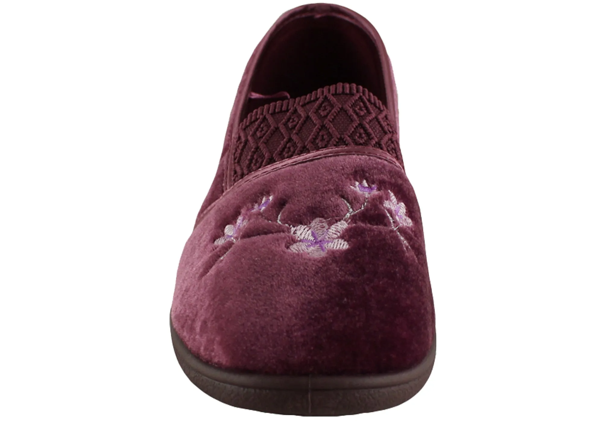 Grosby Sasha Pantoufles Confortables d'Intérieur pour Femmes Chaussures Grosby