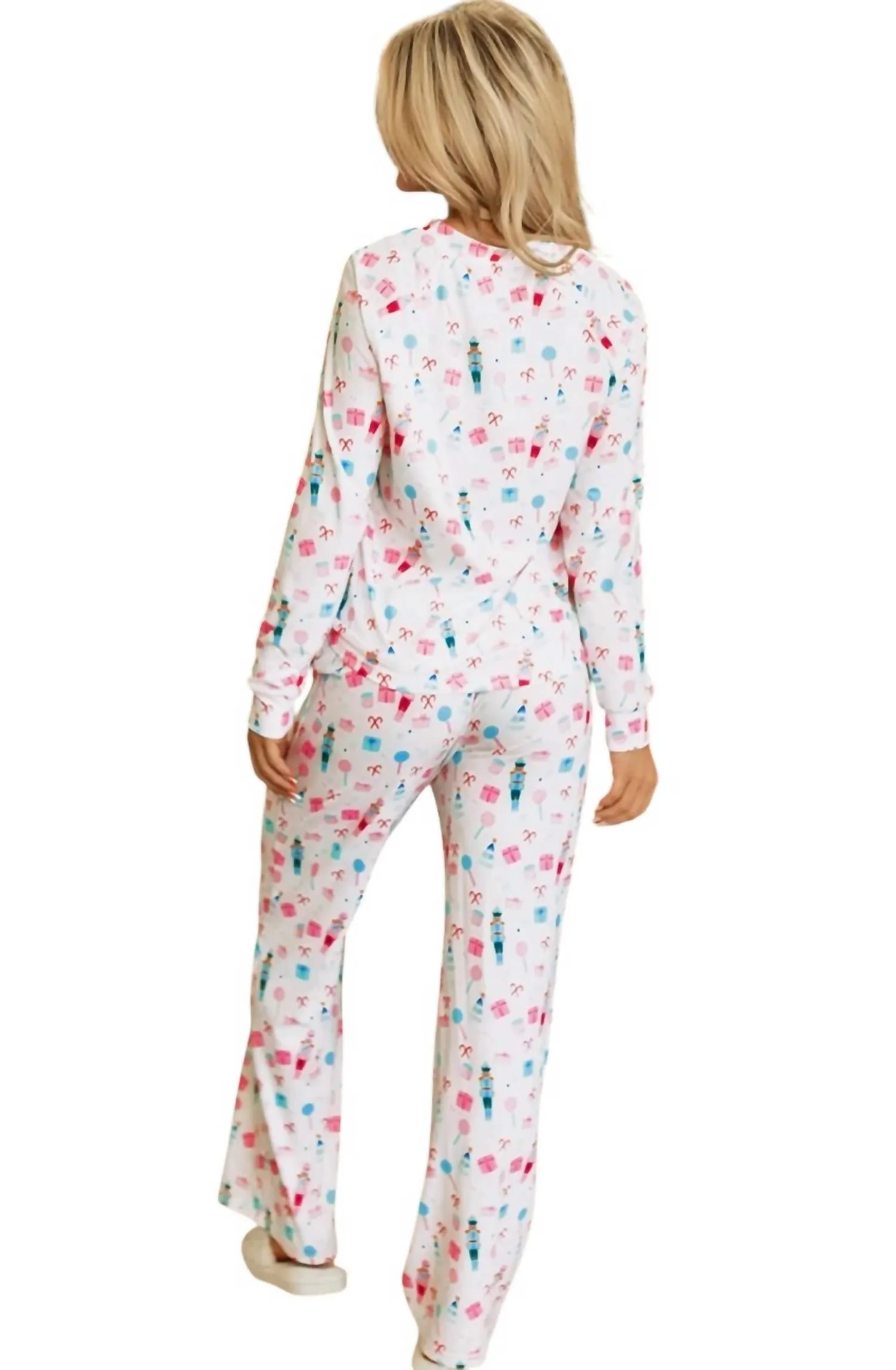 Pyjamas de Fête en Blanc