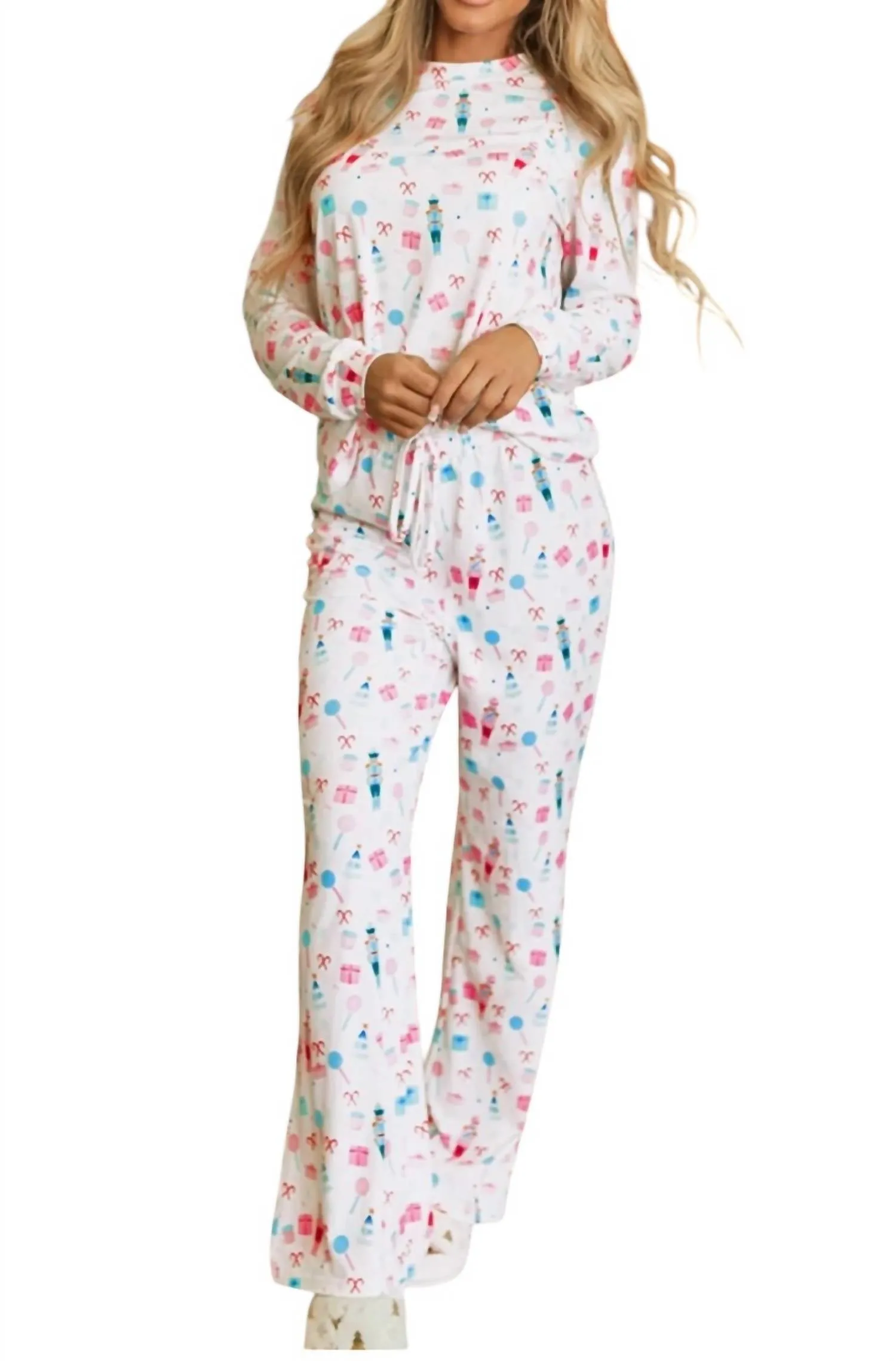 Pyjamas de Fête en Blanc
