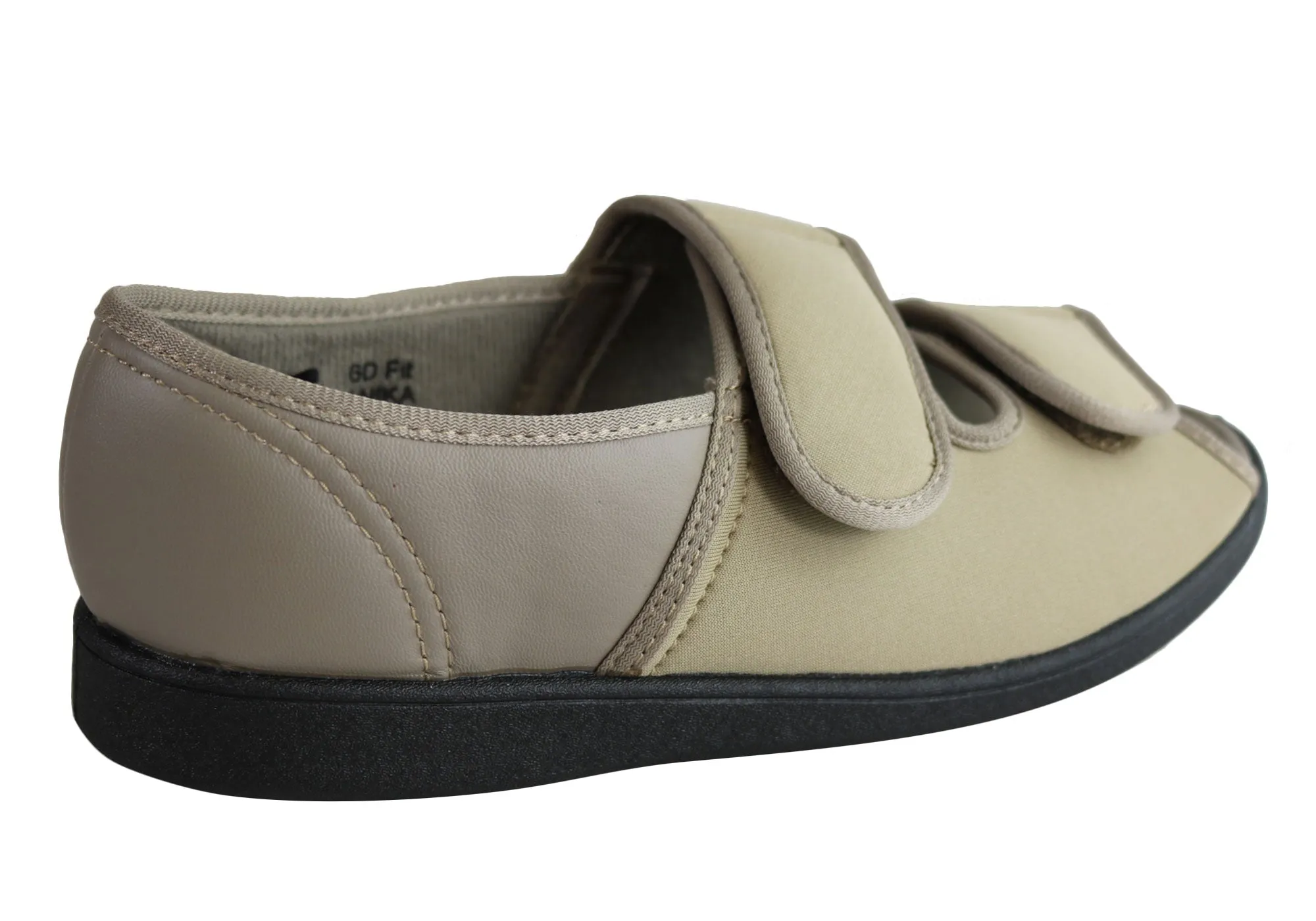 Homyped Chaussons Femme Confort Largeur Ajustable à Bout Ouvert Homyped