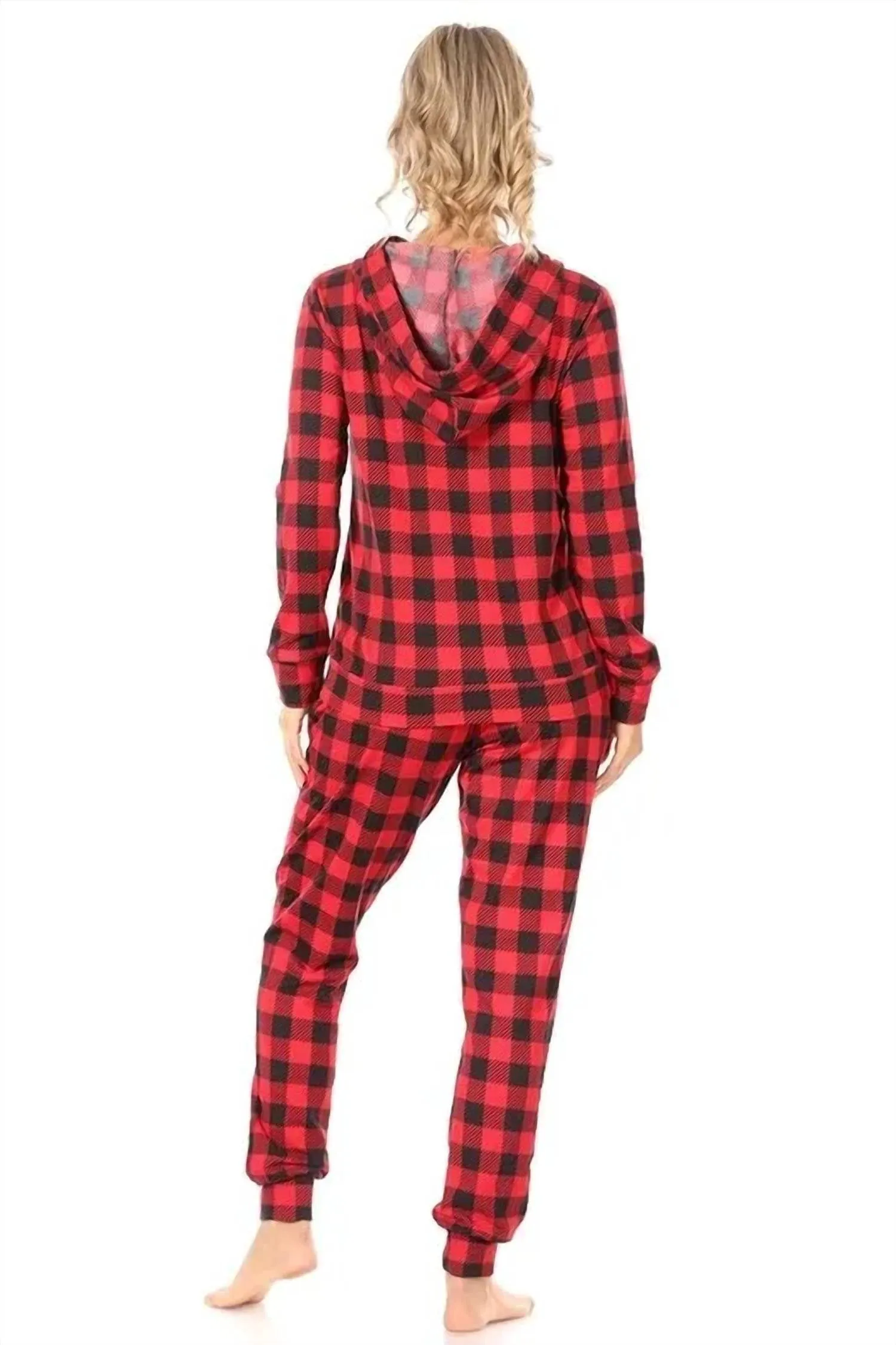 Ensemble de pyjama à capuche multicolore