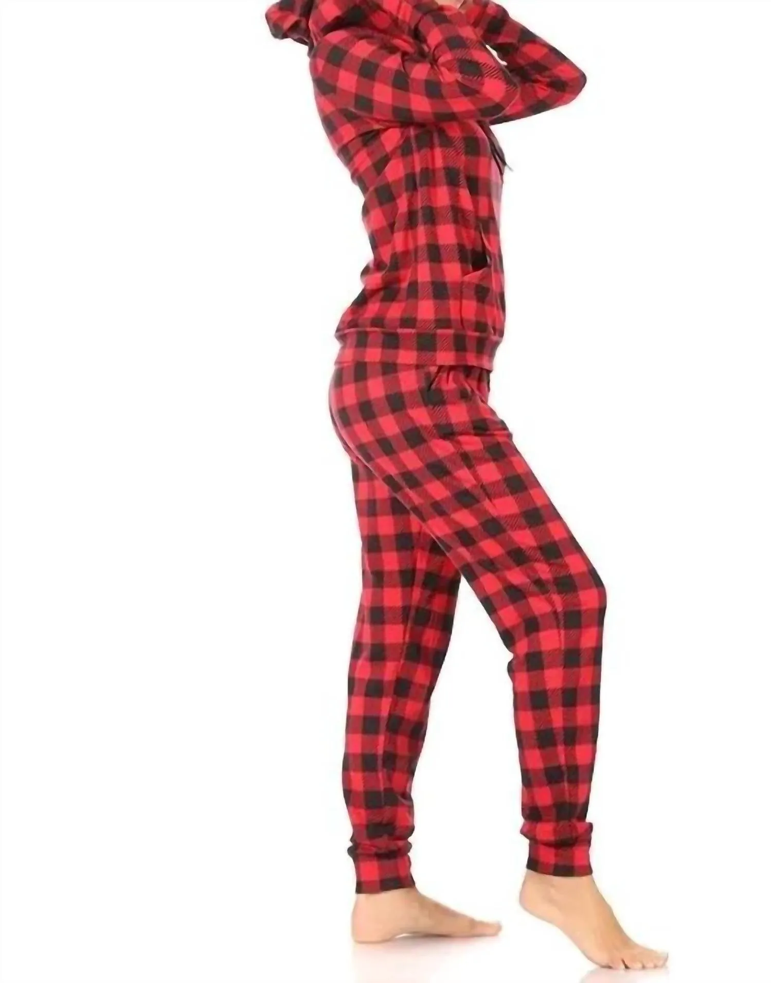 Ensemble de pyjama à capuche multicolore