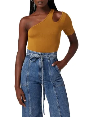 HUDSON Jeans Asymmetrical Bodysuit