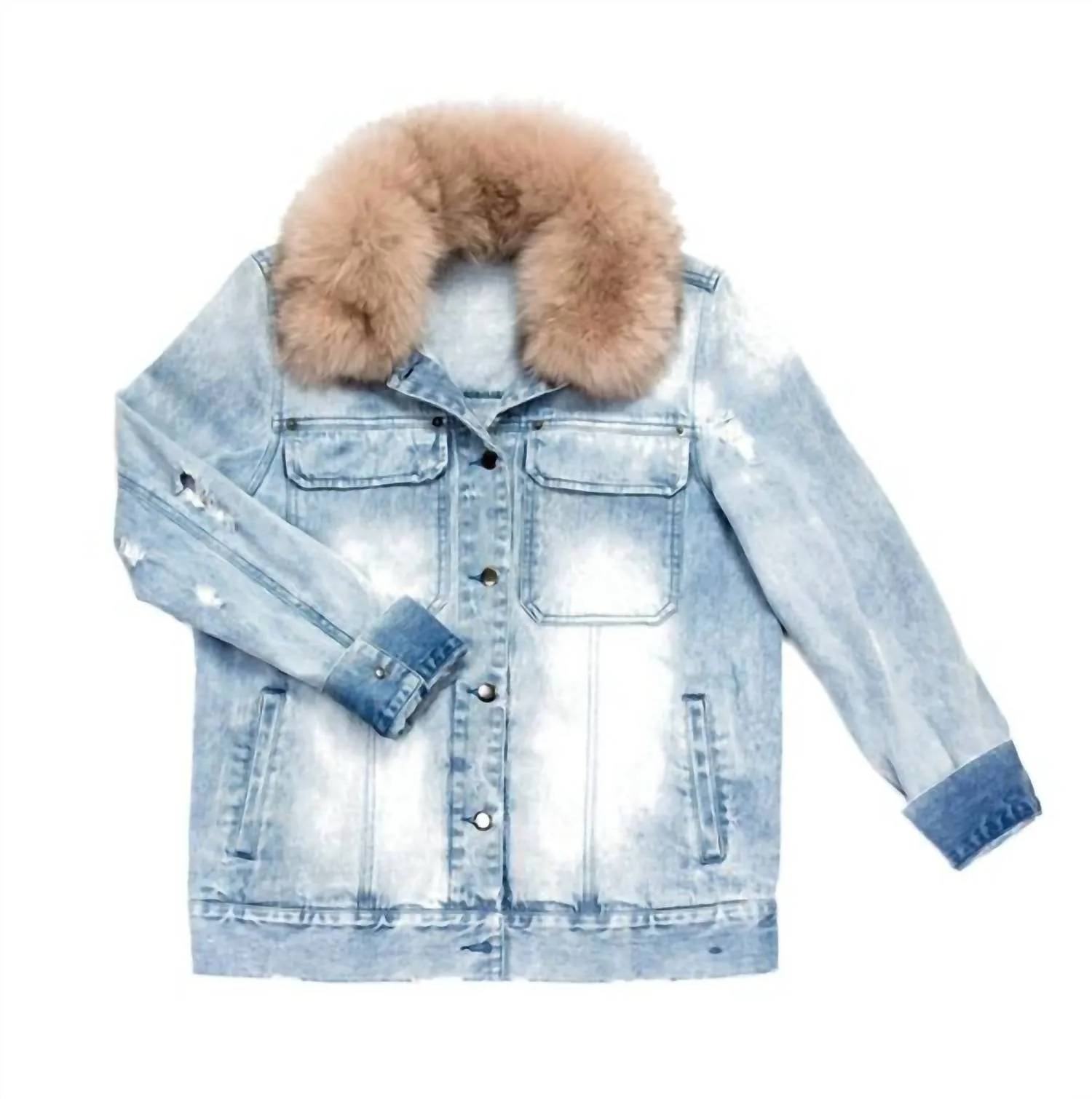 Veste Jane Jean en crème