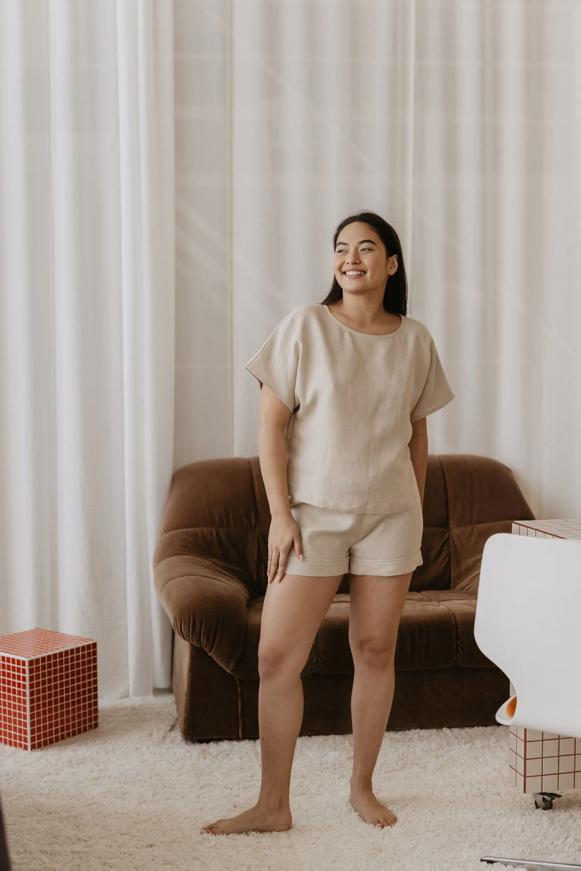 Pyjama en lin pour femmes Jaunatis | Plusieurs couleurs