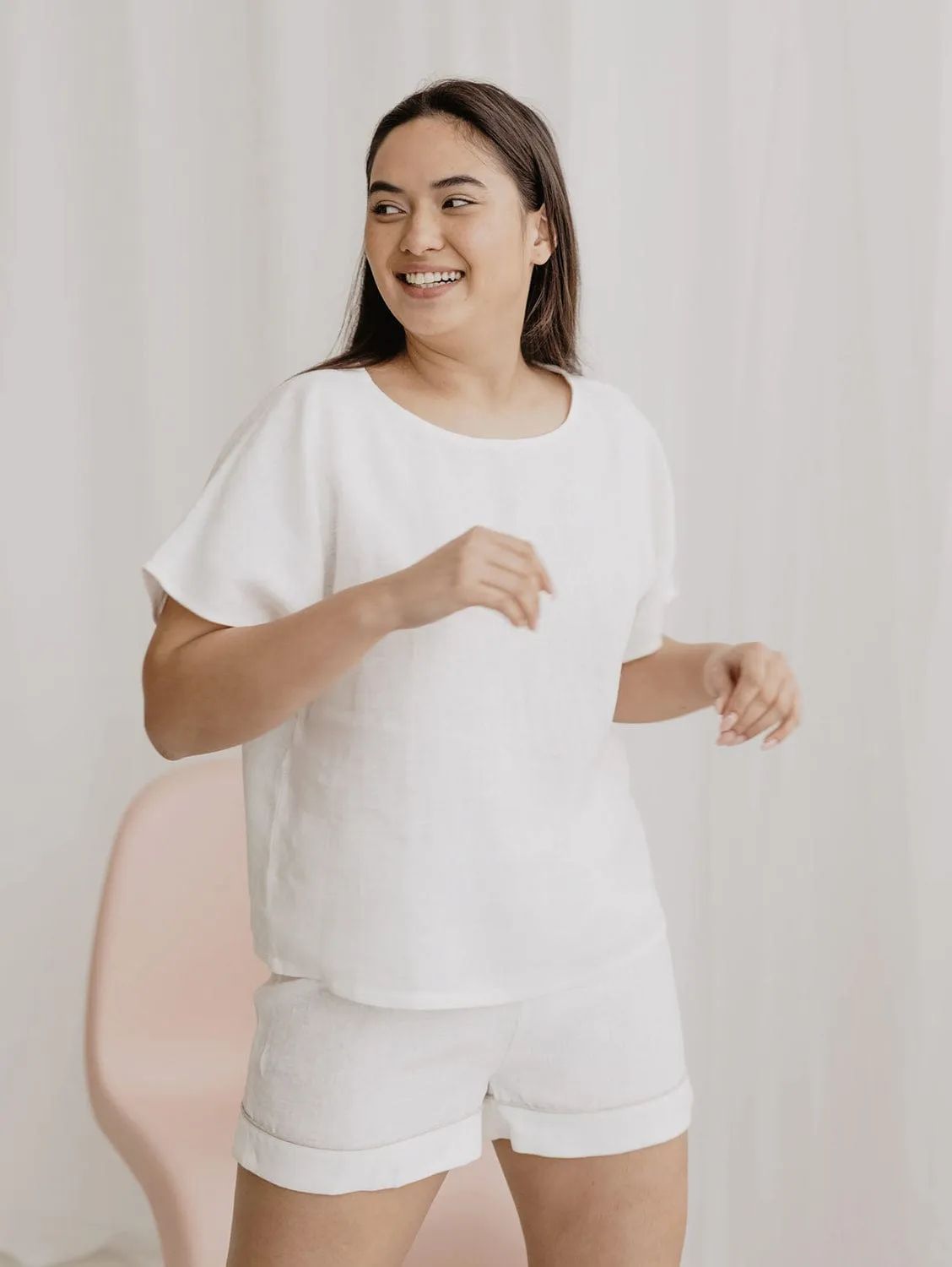 Pyjama en lin pour femmes Jaunatis | Plusieurs couleurs