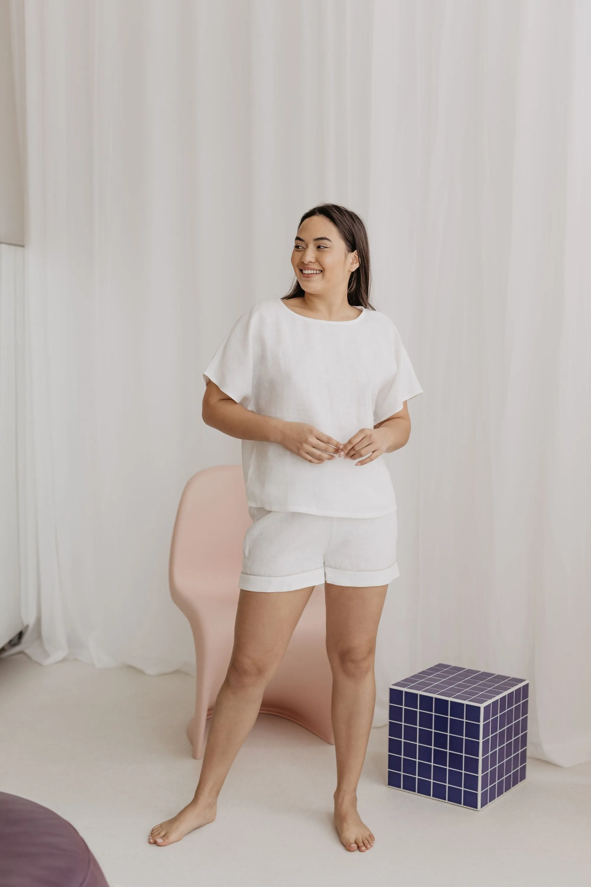 Pyjama en lin pour femmes Jaunatis | Plusieurs couleurs
