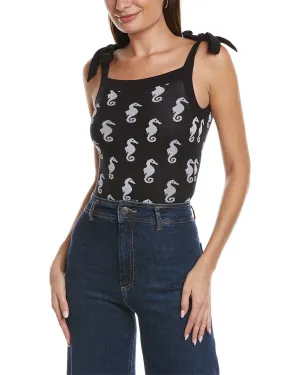 JoosTricot Tie-Shoulder Bodysuit