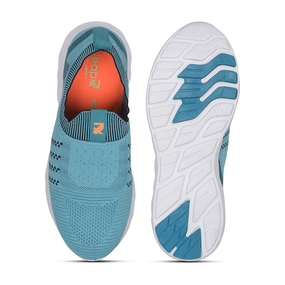 Chaussures décontractées sans lacets Leap7x vertes pour femmes LEWIS By Liberty