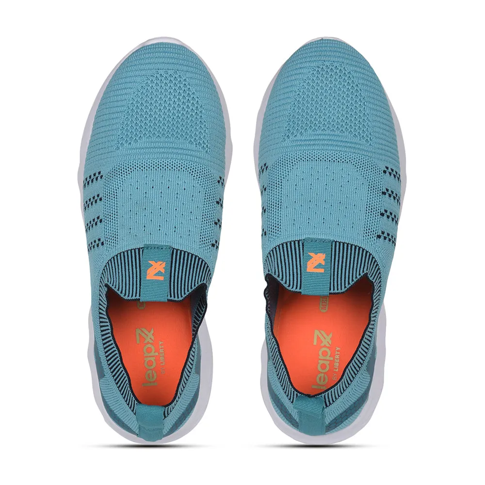 Chaussures décontractées sans lacets Leap7x vertes pour femmes LEWIS By Liberty