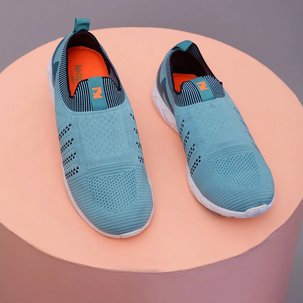 Chaussures décontractées sans lacets Leap7x vertes pour femmes LEWIS By Liberty