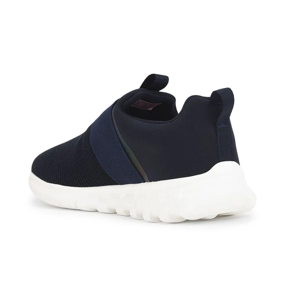 Chaussures casual sans lacets Leap7x bleu marine pour femmes MERCY By Liberty