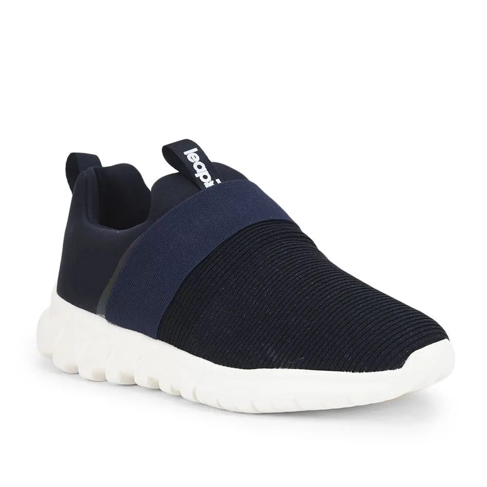 Chaussures casual sans lacets Leap7x bleu marine pour femmes MERCY By Liberty