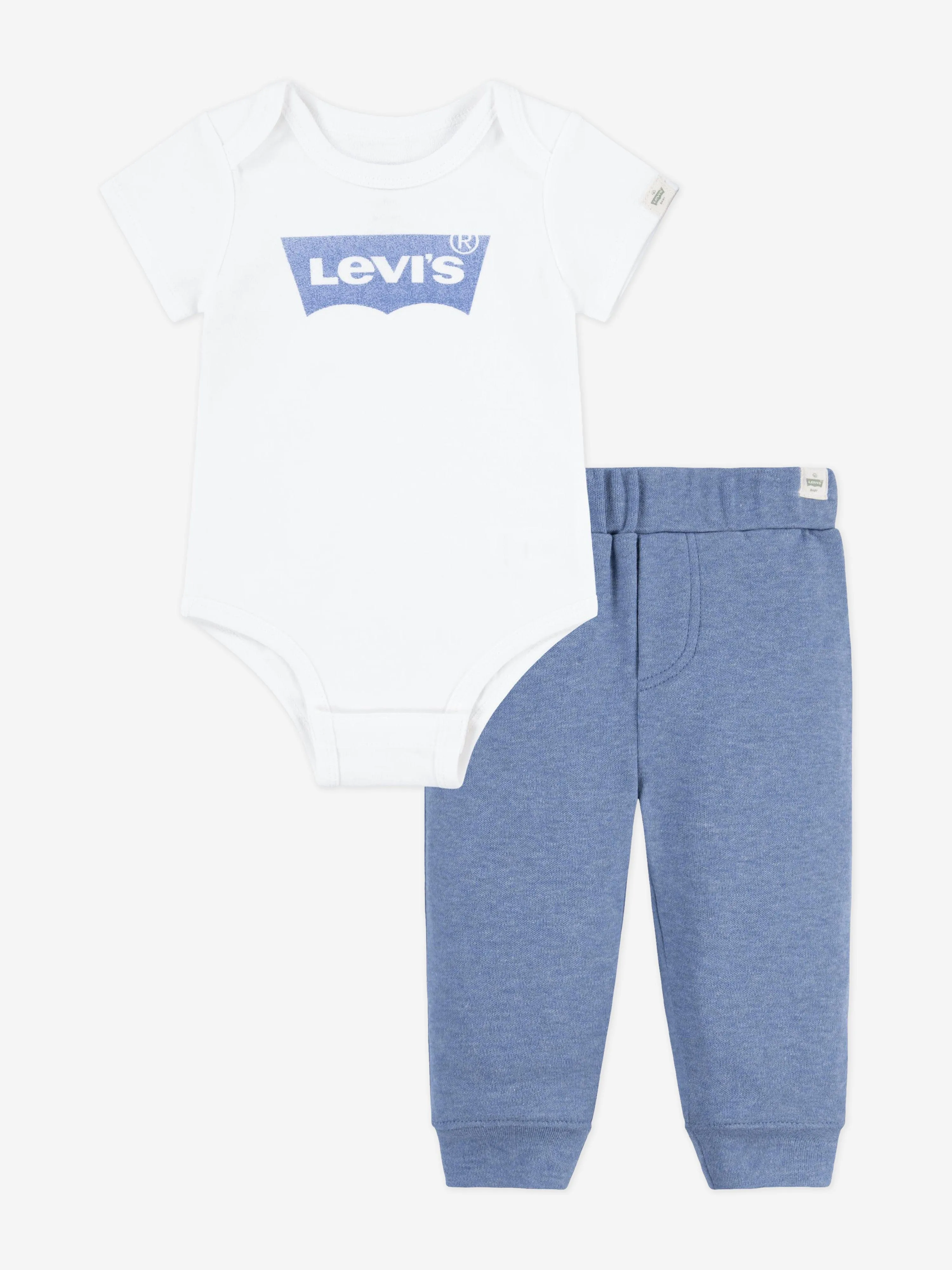 Ensemble de bodys ailé pour bébé garçon Levi's en blanc