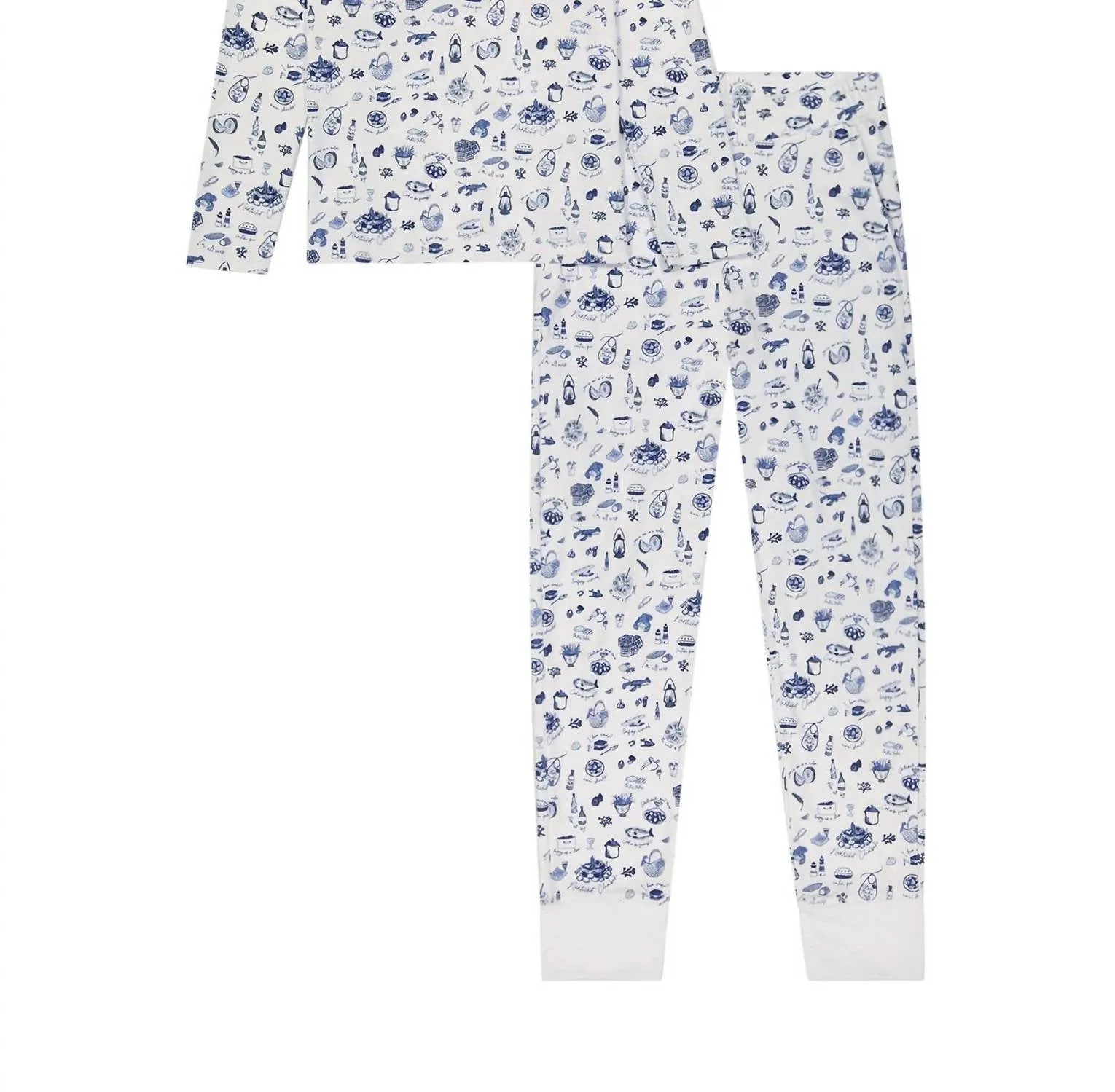Pyjama long en tissu Clambake